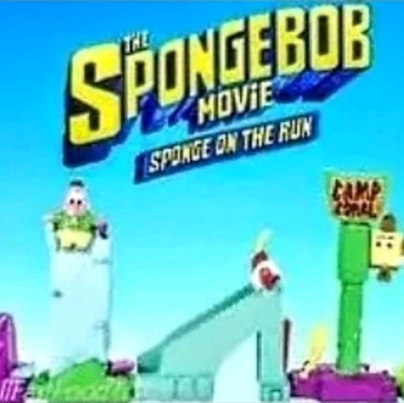 FULL SET Burger King 2021 SpongeBob BK Kids Meal Toys all 6 toys NEW IN PACKAGE - Picture 1 of 5